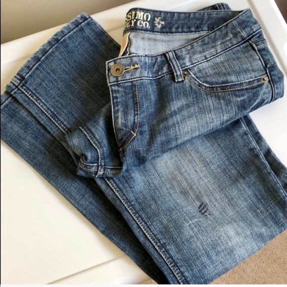 ♻️👖 Medium Wash Ankle Jeans MOSSIMO SUPPLY Blue - Picture 7 of 7